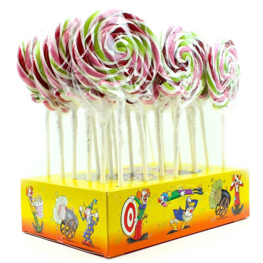 Lecca Lolly Spirale Zucchero Filato 36pz 40gr. - Cidneo