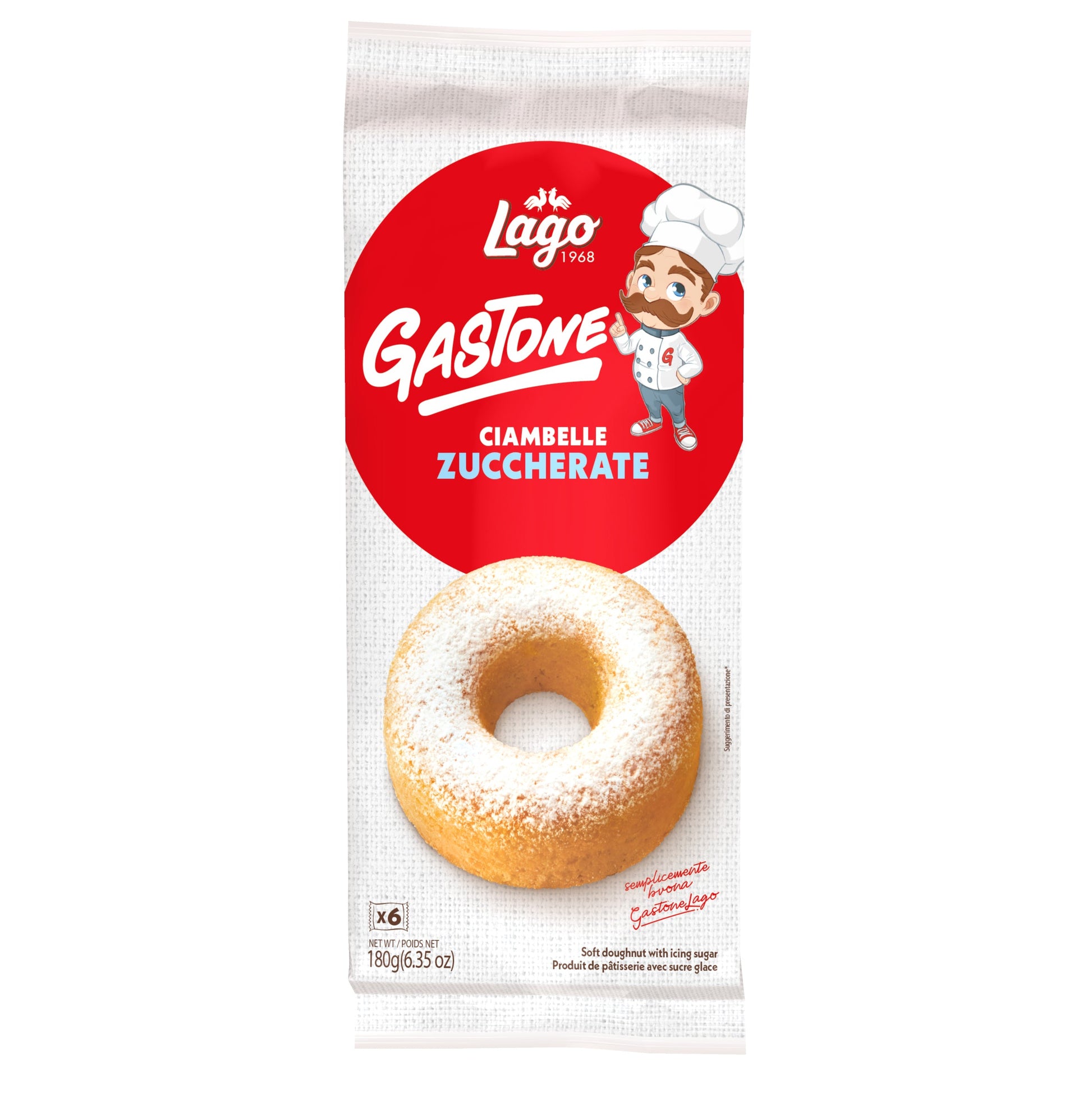 Ciambelline Zuccherate Lago 6pz