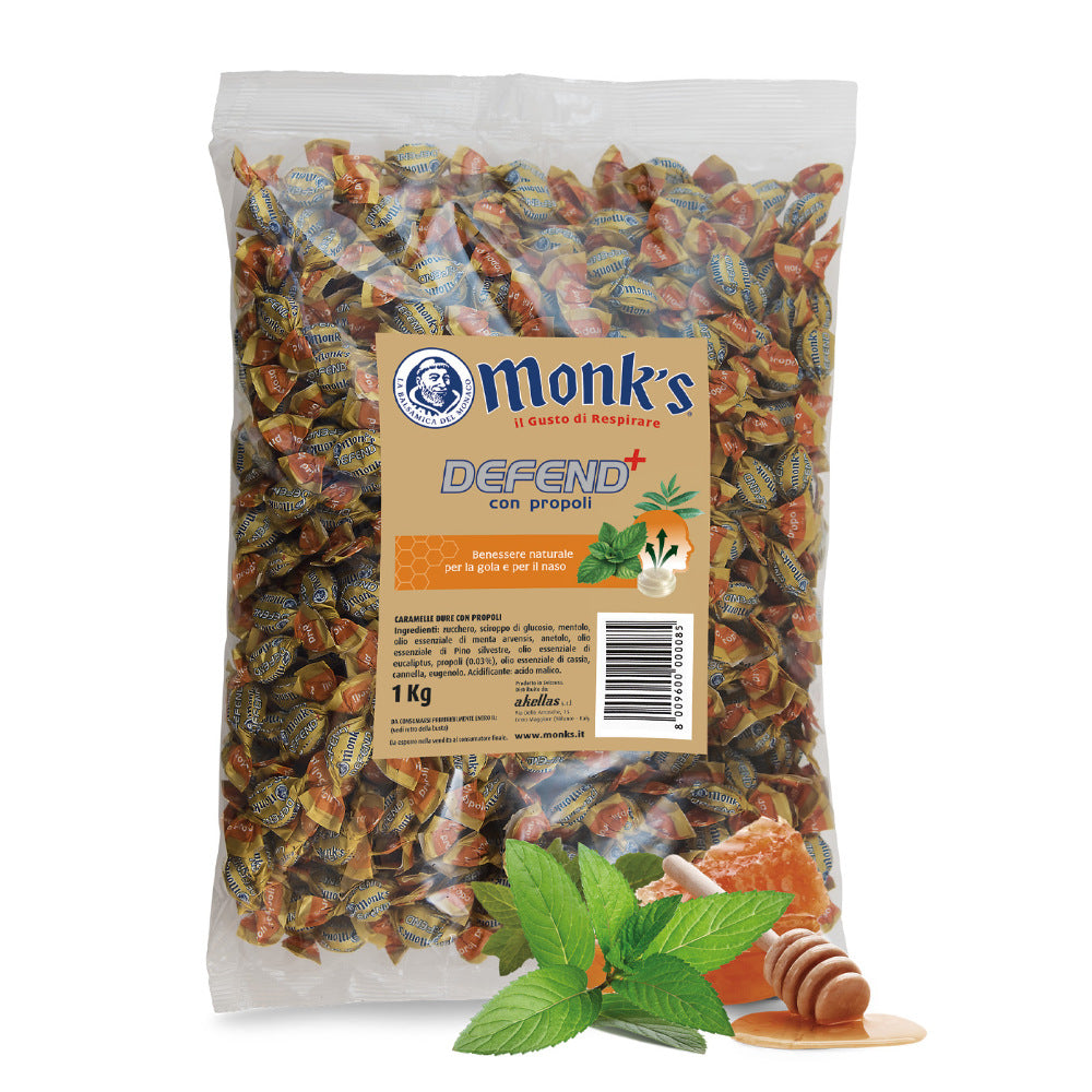 Caramelle Monks Defend+ con Propoli 1Kg