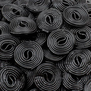 Caramelle Rotelle di Liquirizia Black Spiro Fini 1Kg - Ingrosso