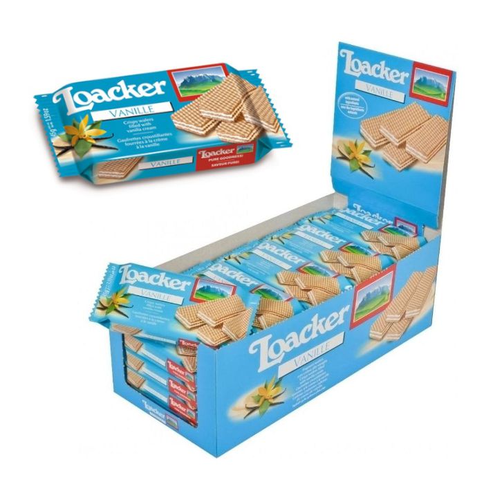 Loacker Vaniglia Azzurro Pz 25 Gr45