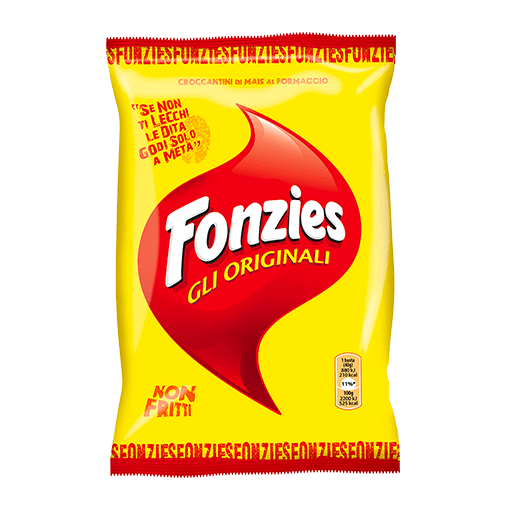 Fonzies Strips Mondelez - 40gr 60Pz
